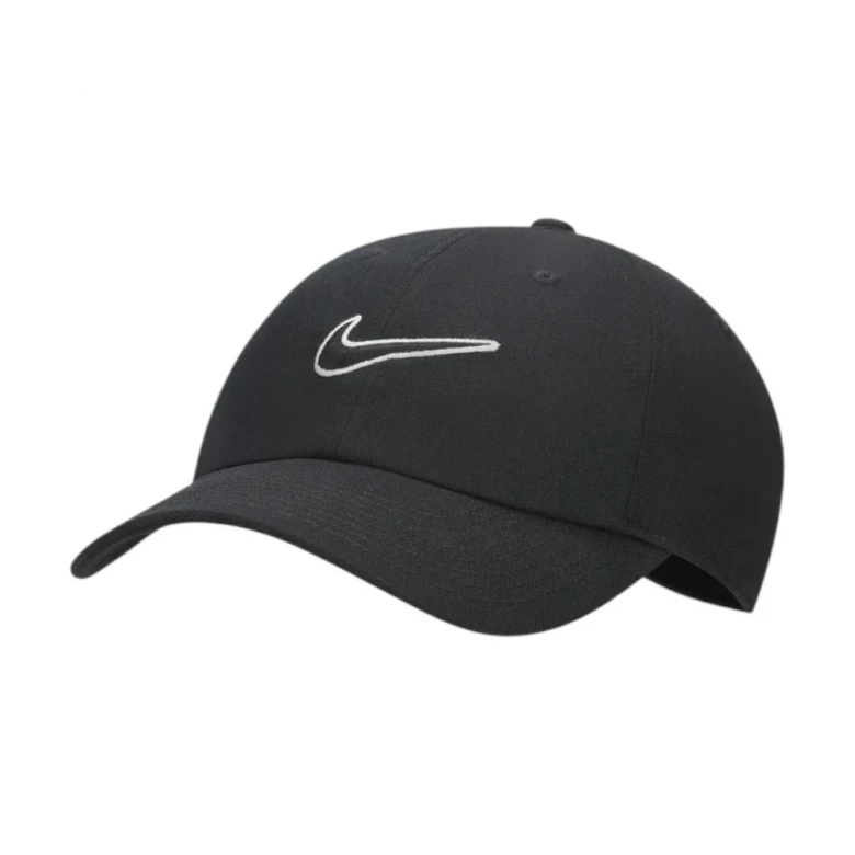 Мужская черная бейсболка NIKE Club Cap Swoosh